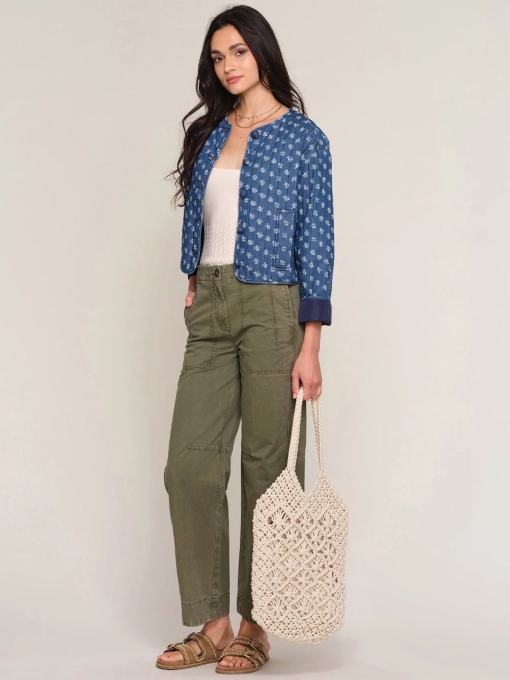 Sabrina Jacket ~ Ocean